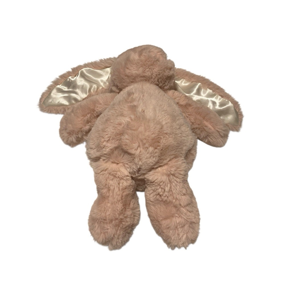 Spark Create Imagine Plush Bunny Light Pink Floppy Ear Rabbit Satin Ears‎ Rattle